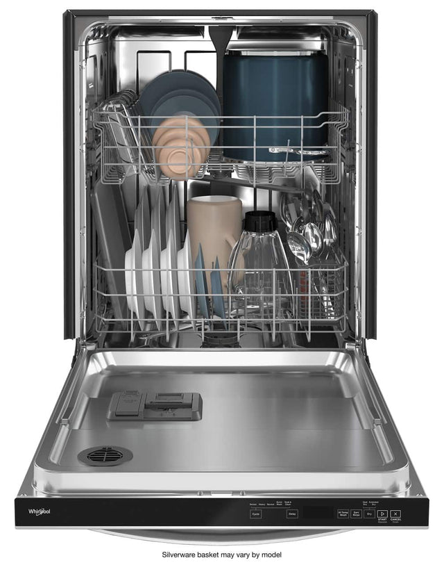 Whirlpool Stainless - Silverware basket may vary by model