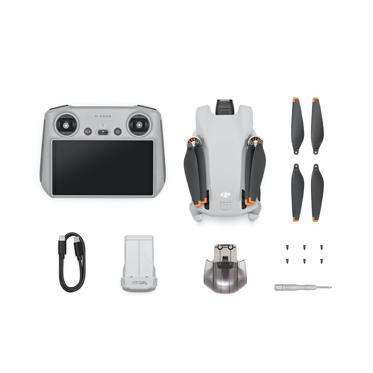 DJI - Mini 3 (DJI RC) (GL) - Gray