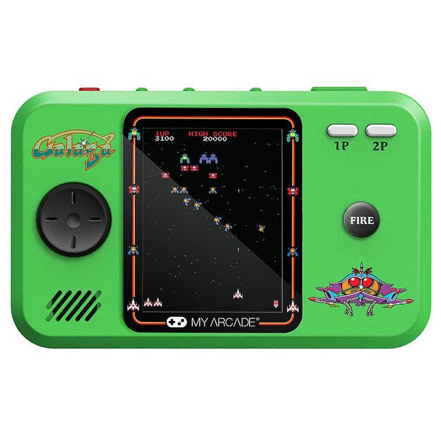 Alt View 11. My Arcade - Galaga Pocket Player Pro - Green & Black.