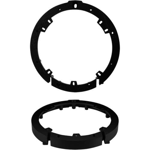 Front. Metra - Speaker Bracket for Select 2004-2023 Honda Civic CR-V Accord Pilot Ridgeline Odyssey TL Fit - Black.