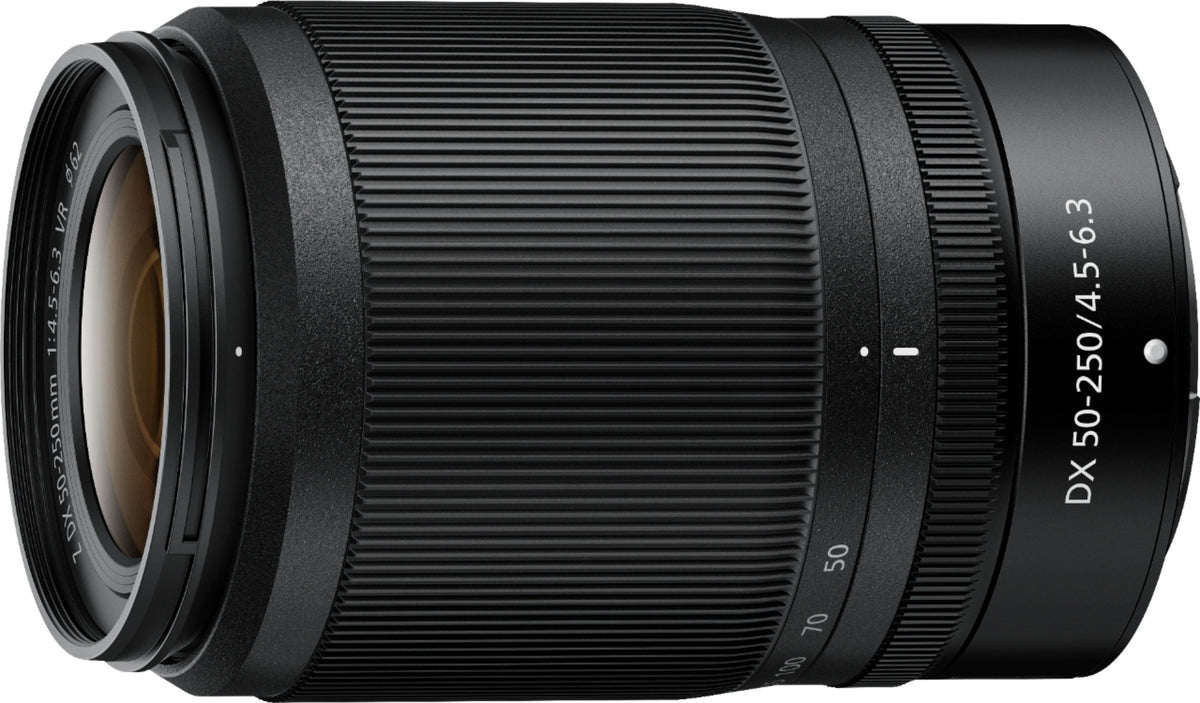 Nikon - NIKKOR Z DX 50-250mm f/4.5-6.3 VR Telephoto Zoom Lens for Z Series Mirrorless Cameras - Black