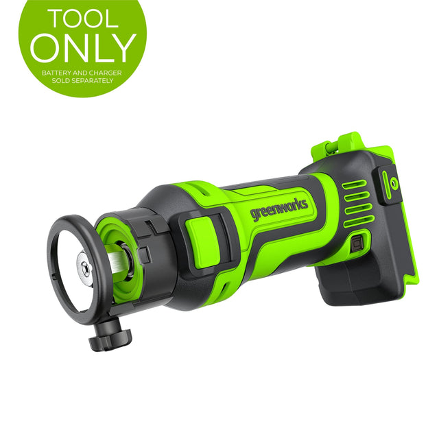 TOOL ONLY  
BATTERY AND CHARGER SOLD SEPARATELY  
greenworks