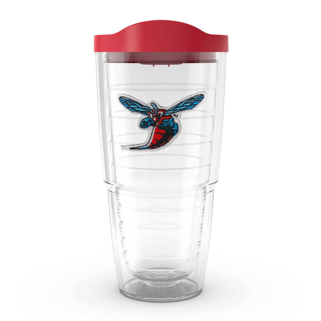 Front. Tervis - Delaware State Hornets 24oz. Emblem Classic Tumbler - Multicolor.
