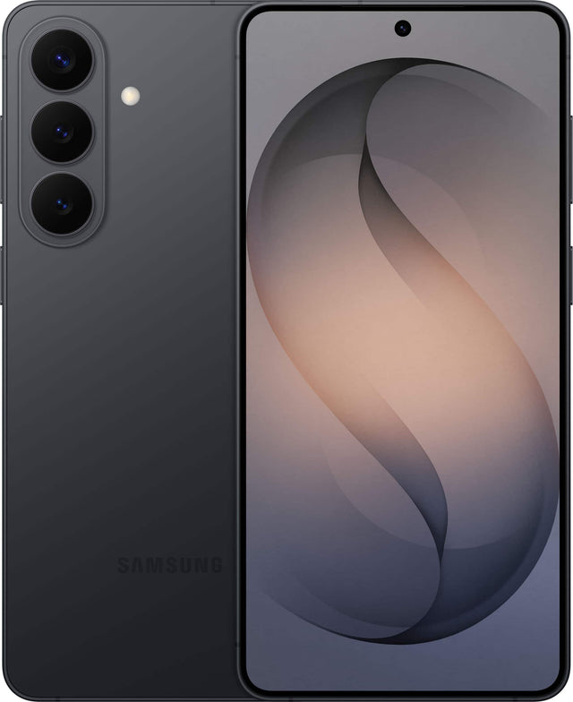 Front. Samsung - Galaxy S26+ 256GB - Black.