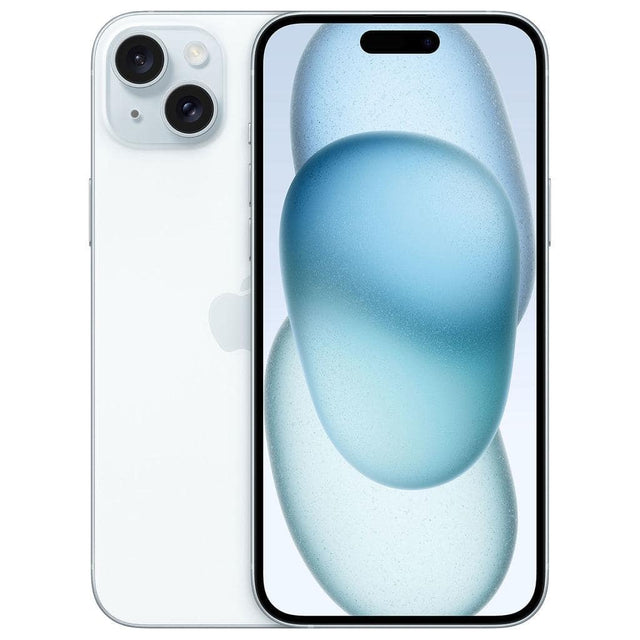 Front. Apple - iPhone 15 Plus, A2847, 256GB, Blue, Unlocked - Blue.