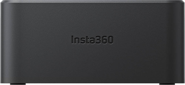 Front. Insta360 - X4 Fast Charge Hub Battery Charger - Black.