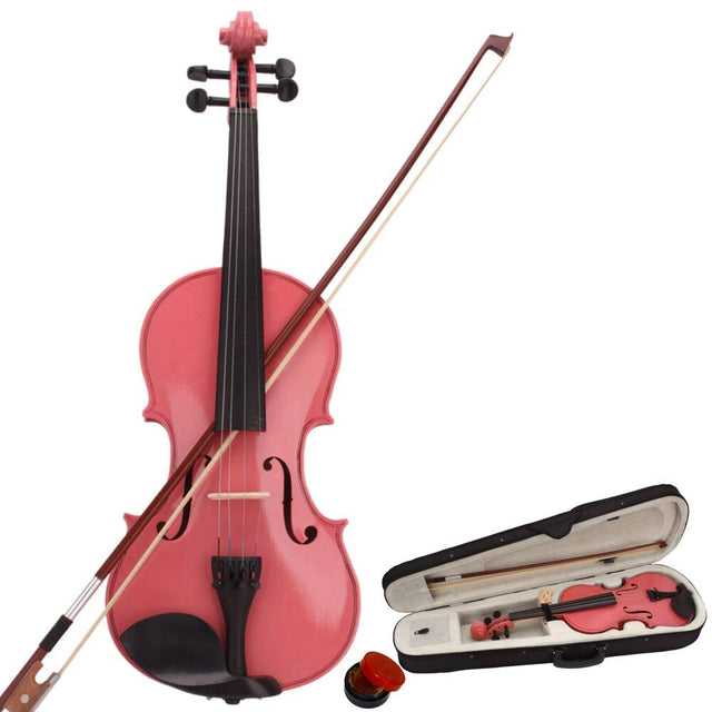 Front. Winado - Violin for Beginners Students, Acoustic Violins 4/4, Full Size Fiddle Kit with Case, Bow, Rosin, Adult Teens Age 11+.