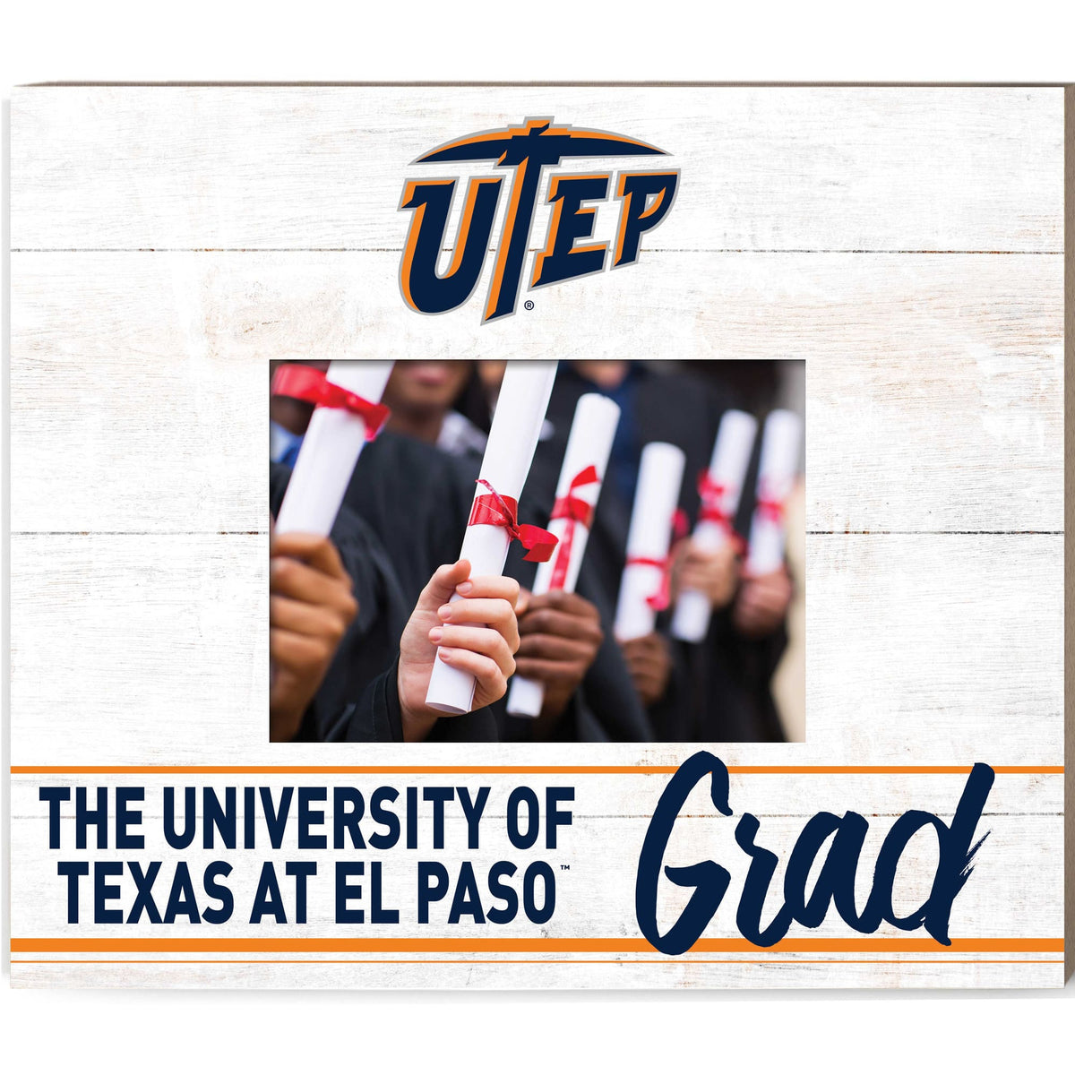 Jardine - UTEP Miners 11'' x 13'' Grad Picture Frame - White