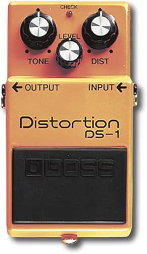 Front. BOSS Audio - Distortion Pedal - Orange.