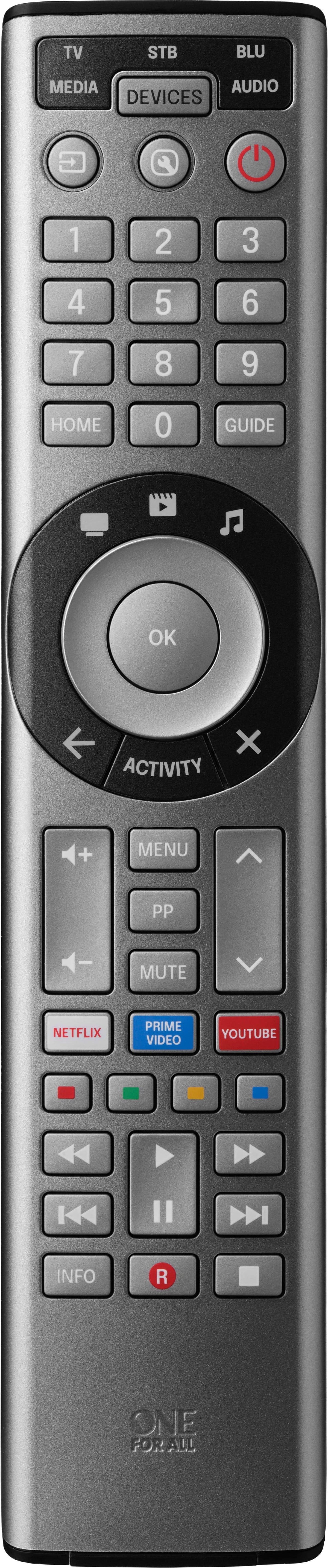 One for All - Smart Control Pro 5 Universal Remote - Charcoal grey