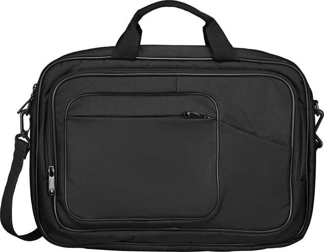 Front. Insignia™ - Laptop Briefcase for 15.6" Laptop - Black.
