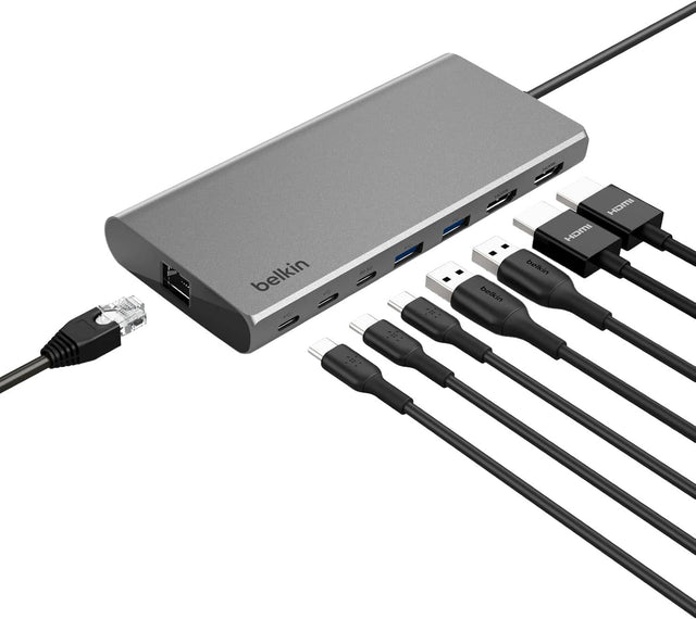 The text on the image reads "belkin."