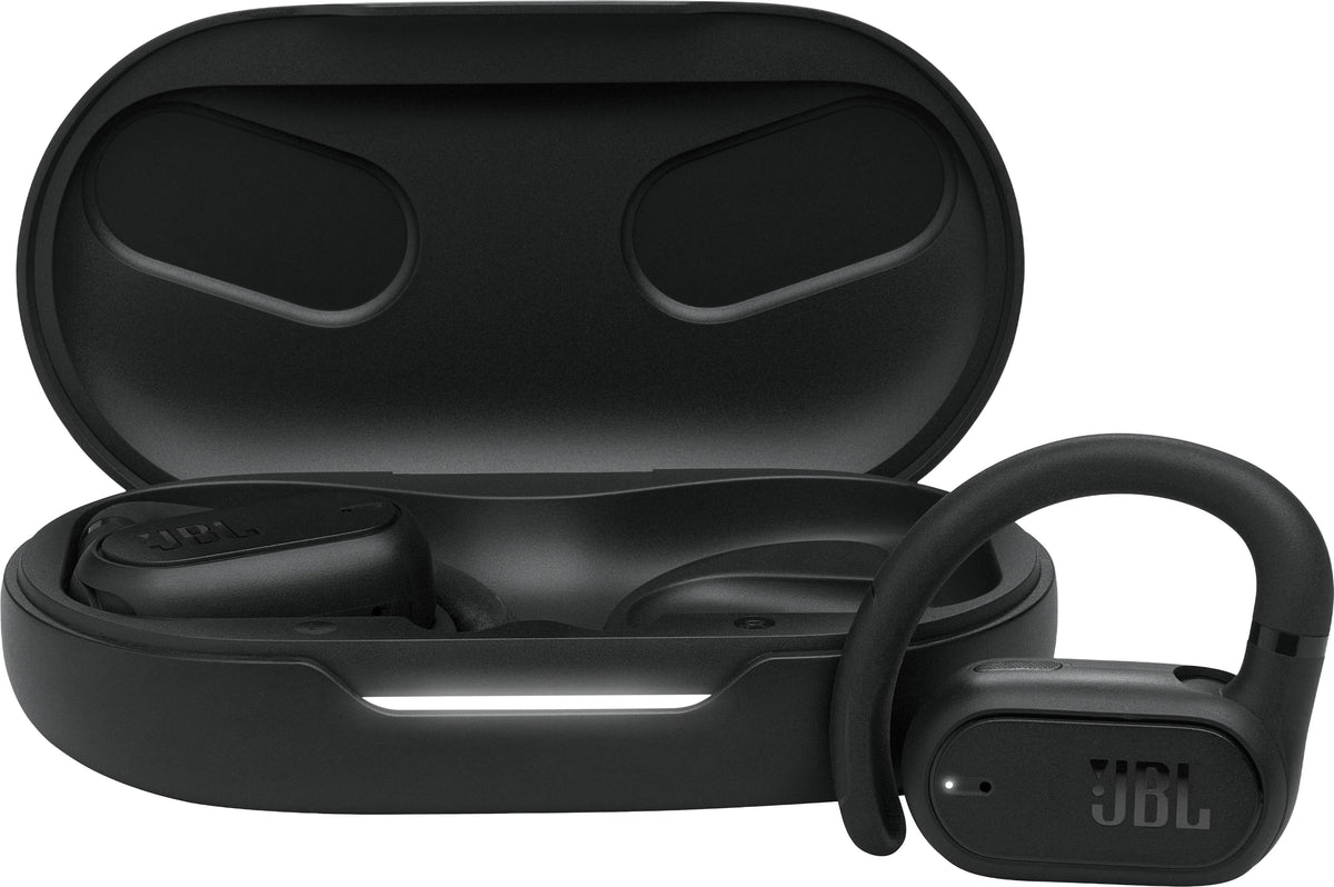 JBL - SoundGear Sense Hybrid Open-Ear headphones with detachable neckband - 2024 - Black
