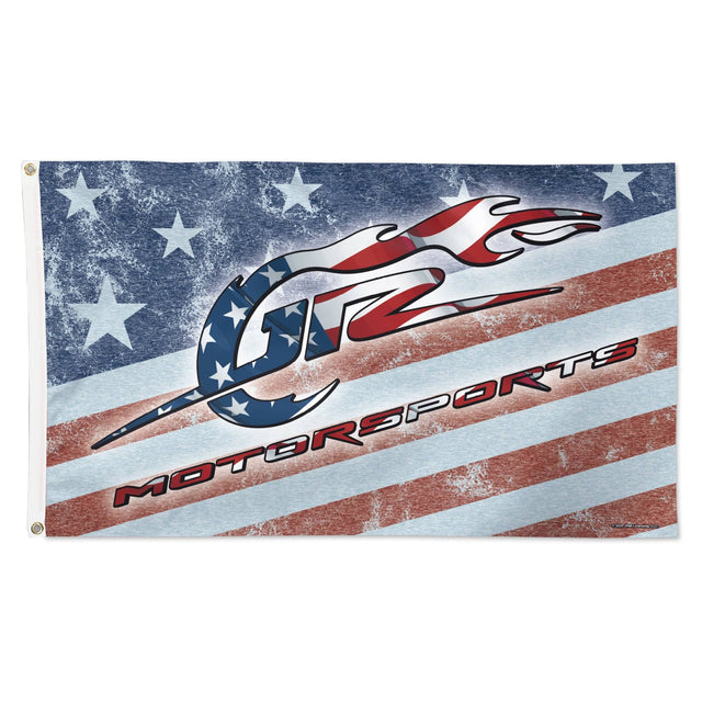 Front. WinCraft - JR Motorsports 3' x 5' Single-Sided Deluxe Flag - Multicolor.