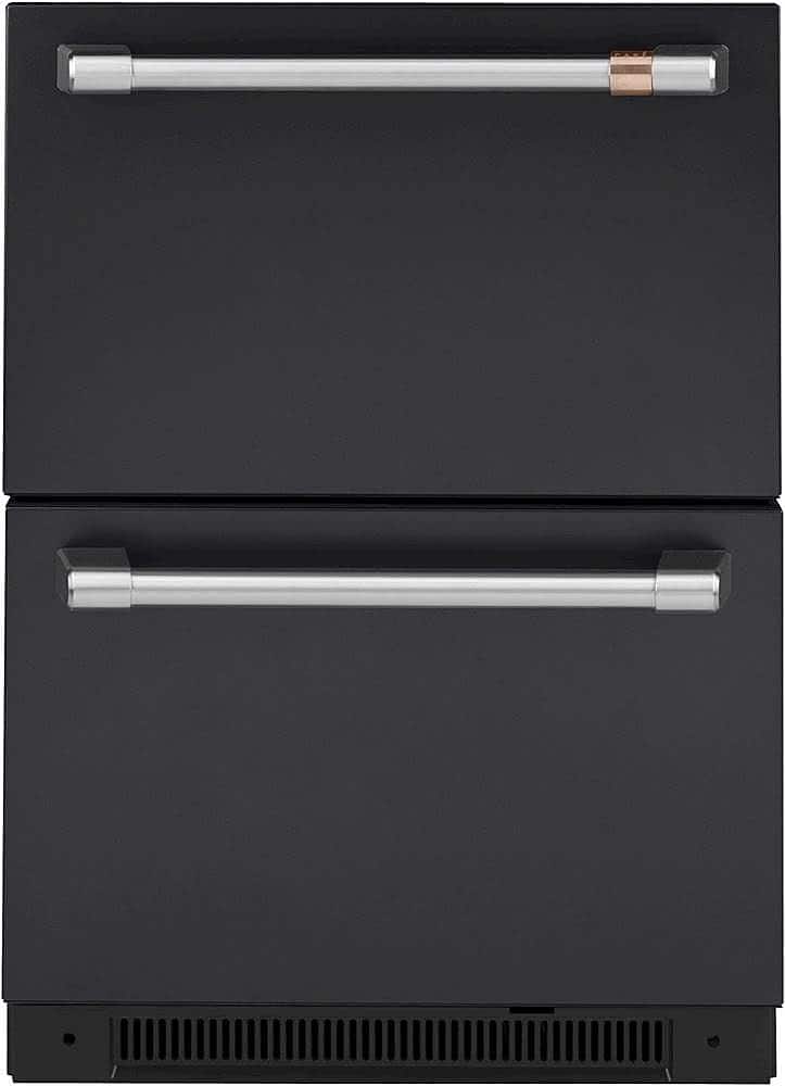 Café - 5.7 Cu. Ft. Dual-Drawer Refrigerator - Matte Black