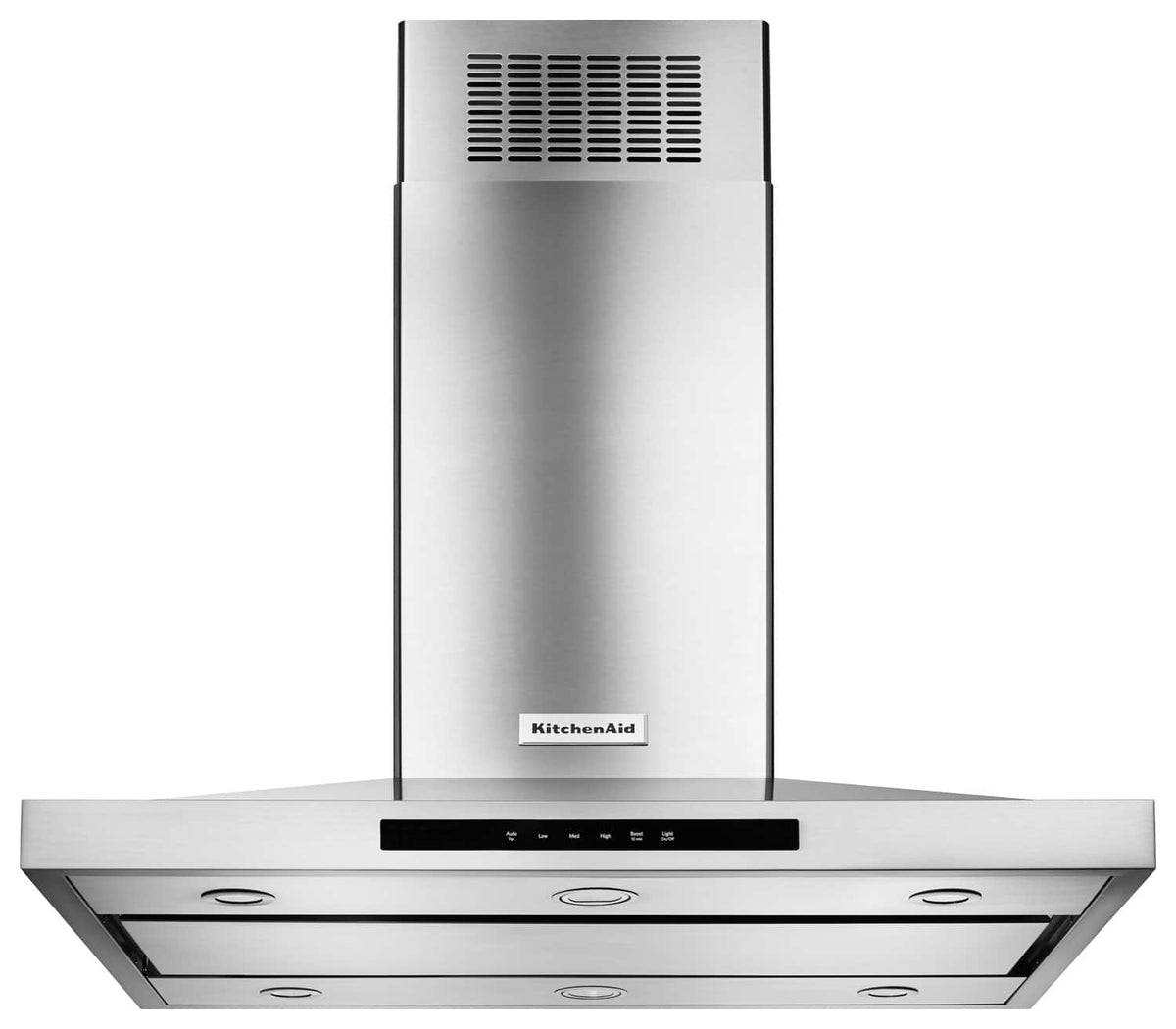 KitchenAid - 36 inches - Convertible - Island Range Hood - Stainless Steel