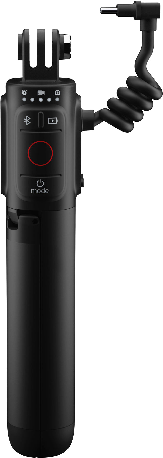 Front. GoPro - Volta External Battery Grip/Tripod/Remote - Black.