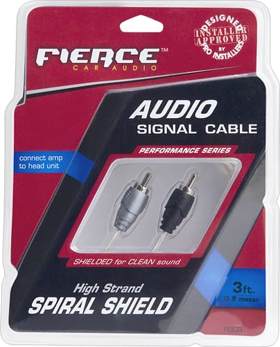 Front. Metra - 3' RCA Cable - Multi.