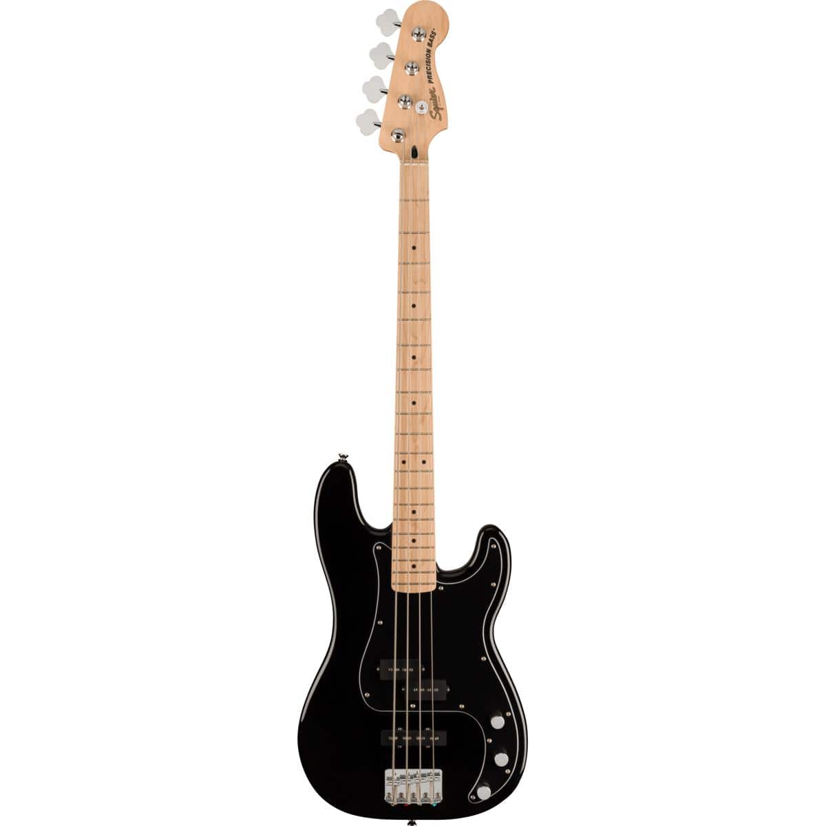 Squier - Affinity Precision Bass PJ Guitar Pack w/Rumble 15 Amp, Maple, Black