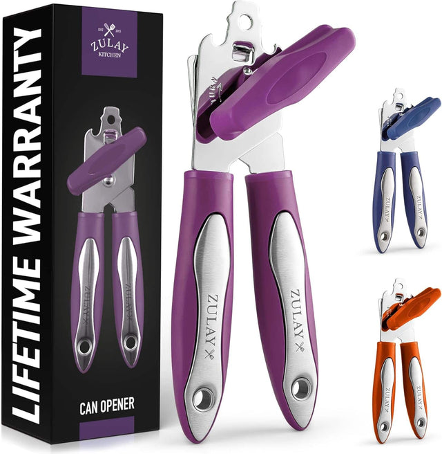 LIFETIME WARRANTY  
ZULAY KITCHEN  
CAN OPENER  

ZULAY X