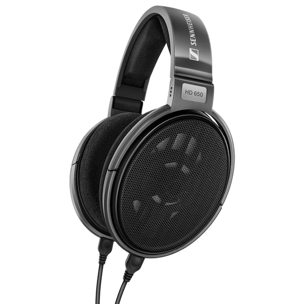 Sennheiser - HD 650 - Hi-Res Audiophile Open Back Headphone - Quality Transducer and Diaphragm - Gray