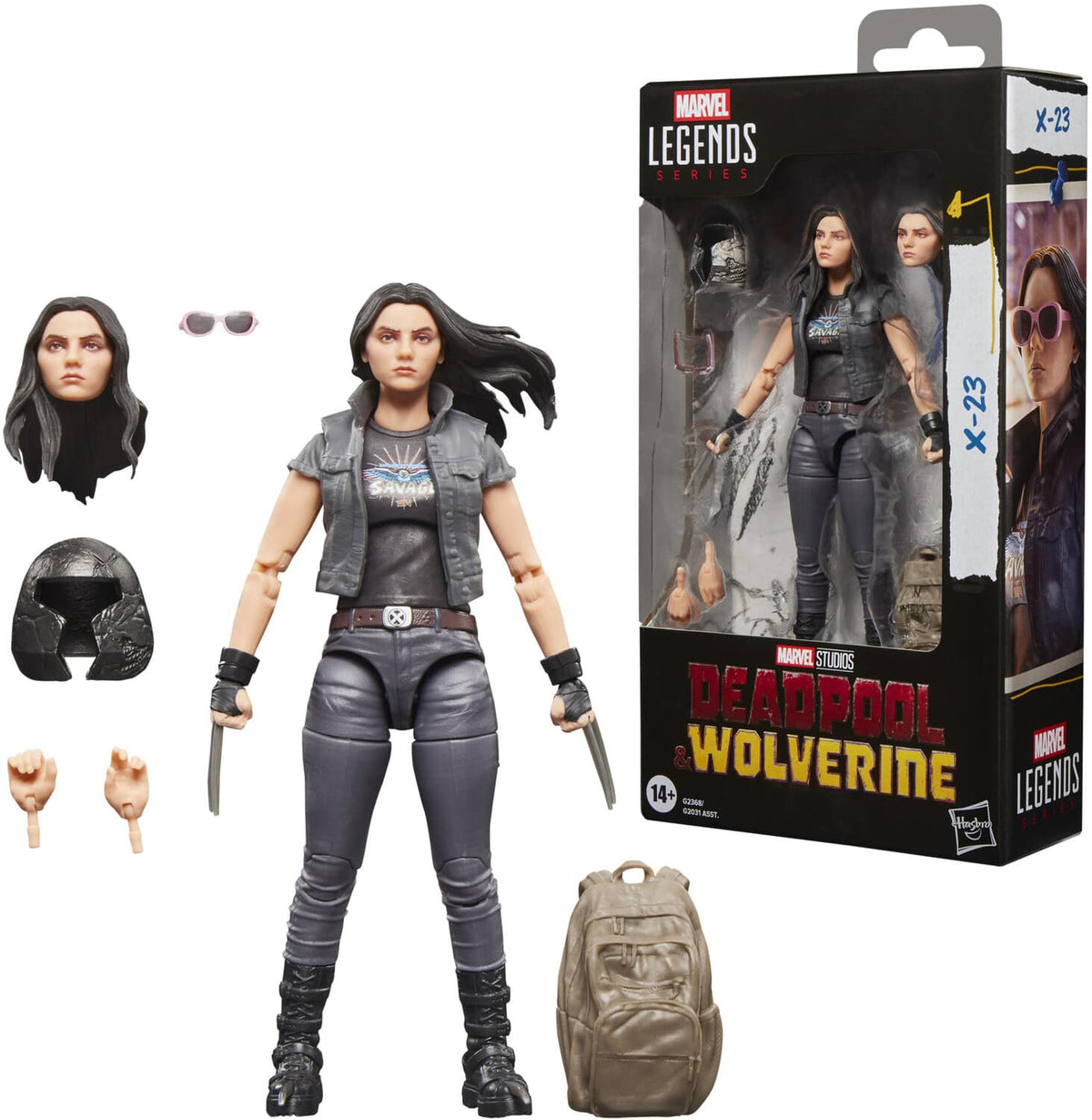 Hasbro - Deadpool & Wolverine - Marvel Legends - X-23 Action Figure - COLLECTIBLES - Multicolor