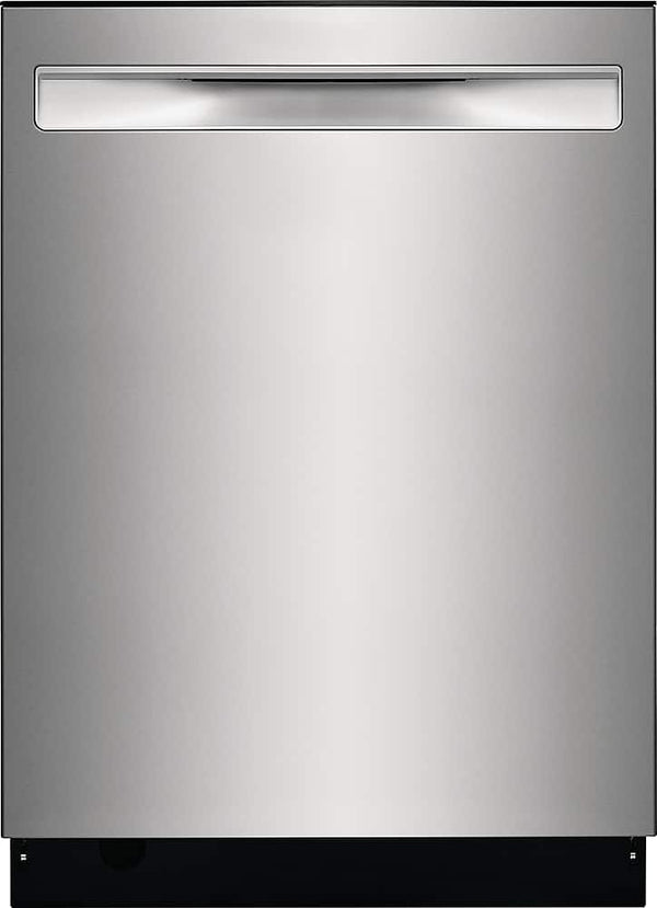 Frigidaire - 24" Top Control Built-In Stainless Steel Tub Dishwasher with 3rd Rack, MaxDry, and 49 dBA - Stainless Steel