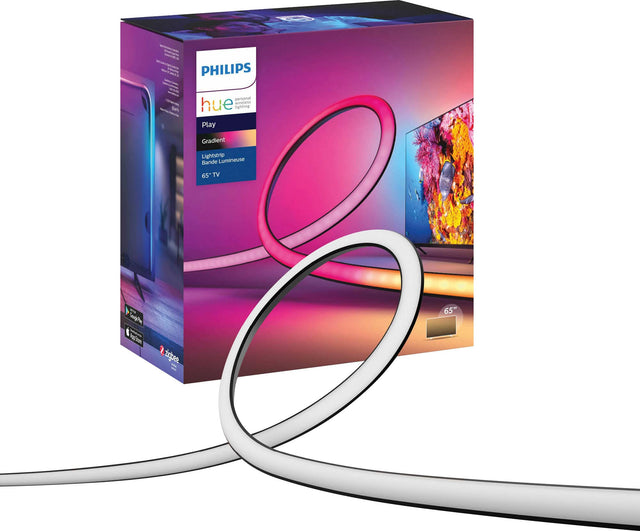 Front. Philips - Hue Play Gradient Lightstrip 65" - Multi.