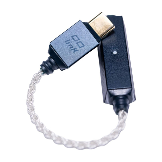 Front. iFi Audio - iFi Audio GO link 2 Portable USB DAC - Dark Grey.