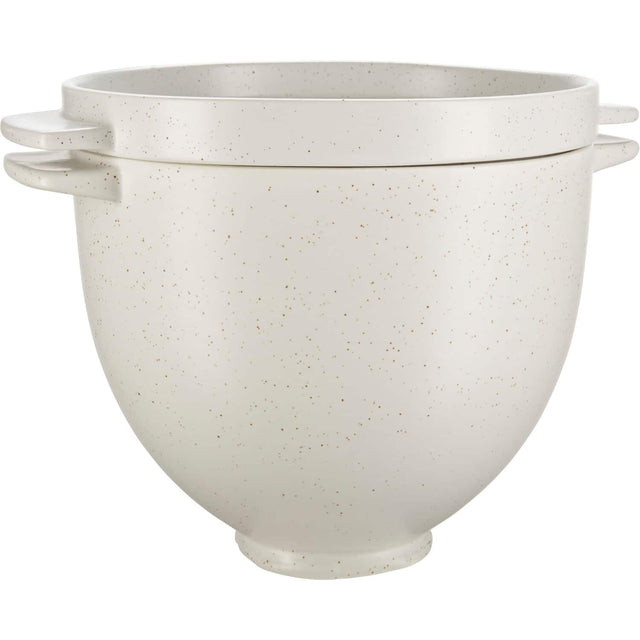 Front. KitchenAid - Bread Bowl with Baking Lid - Grey Speckled.