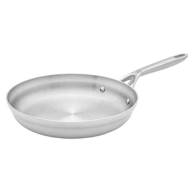 Front. ZWILLING - ZWILLING Motion Stainless Steel 10-inch Stainless Steel Fry Pan - Stainless Steel.