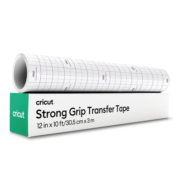 cricut  
Strong Grip Transfer Tape  
12 in x 10 ft / 30.5 cm x 3 m
