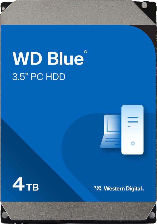 WD Blue 3.5" PC HDD 4TB - Western Digital