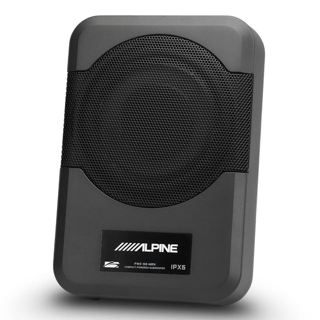 ALPINE  
PWE-S8-MRN  
COMPACT POWERED SUBWOOFER  
IPX6
