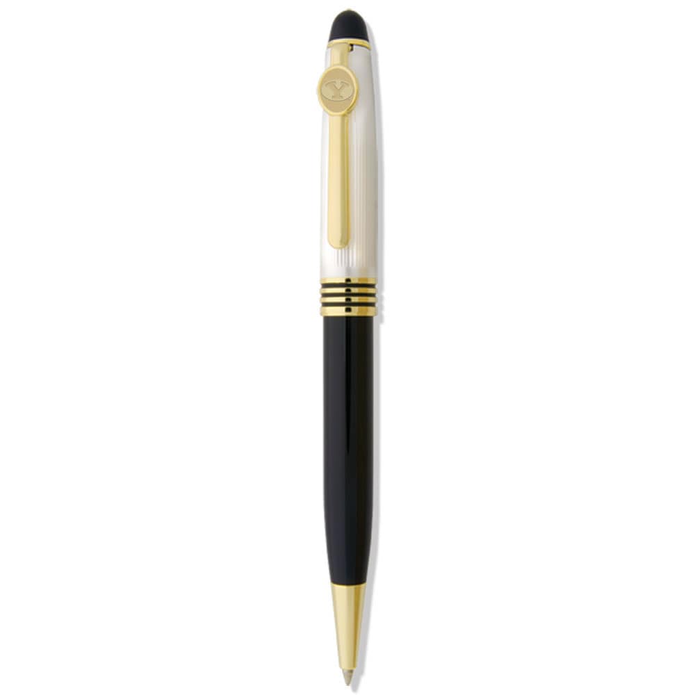 Jardine - /Pearl BYU Cougars Ball Point Pen - Black