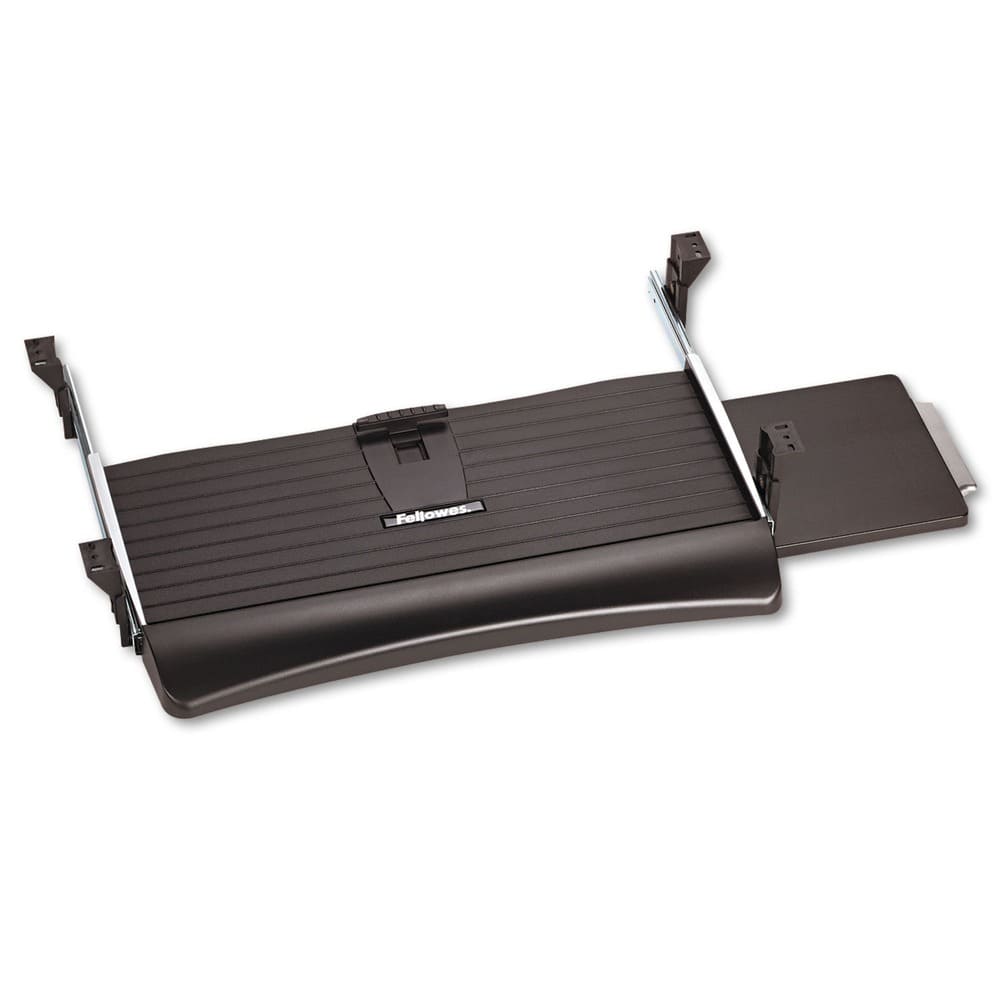 Fellowes - 9140303 Office Suites 20.13 in. x 7.75 in. Underdesk Keyboard Drawer - Black