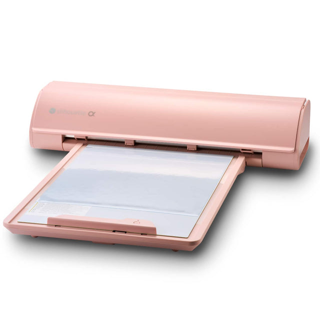 Front. Silhouette - Electrostatic Mat 12" x 12" - For Cameo 5 Series - Matte Pink.