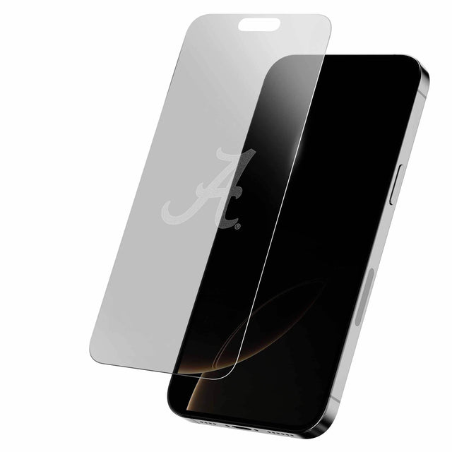 Front. Screen Skinz - Alabama Crimson Tide Clear iPhone Screen Protector - 13 Pro Max/14 Plus - Multicolor.