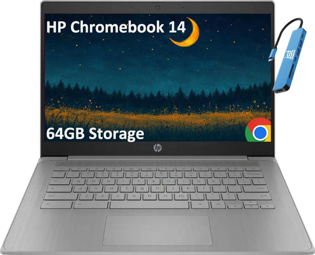 HP Chromebook 14 64GB Storage