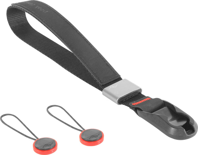 Angle. Peak Design - Cuff Camera Strap - Black.
