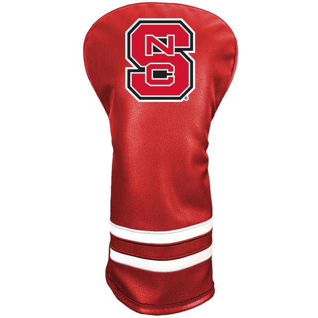 Front. Team Golf - NC State Wolfpack Retro Driver Headcover - Multicolor.