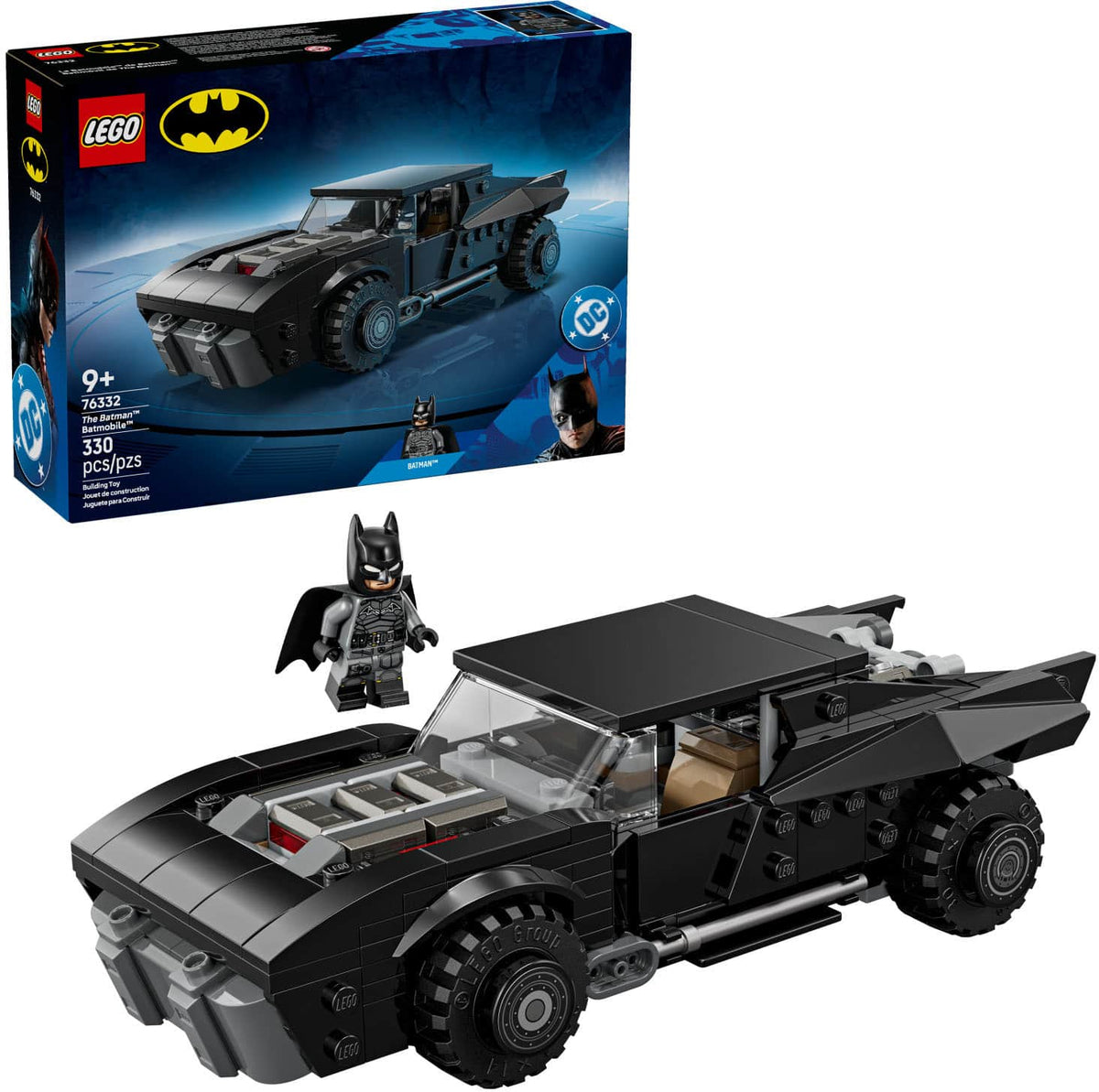 LEGO - DC Batman: The Batman Batmobile Car Toy 76332