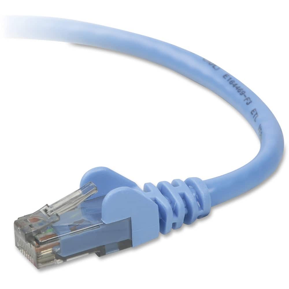 Belkin - 5ft Cat6 Premium Snagless Patch Cable RJ45 M/M Blue - patch cable - ethernet - 5 ft - blue