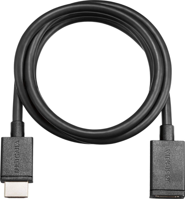 Front. Insignia™ - 3' HDMI Cable Extender - Black.