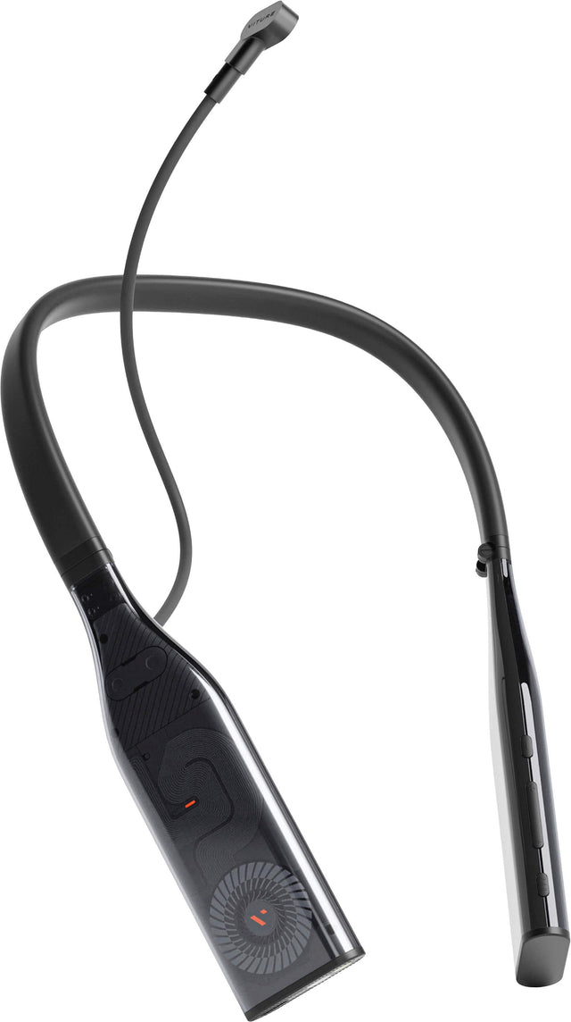 Front. VITURE - Pro Neckband - Multi-screen/3DoF/Smooth Follow/Ambient Mode, 3D Player, AI Assistant - 8GB+128GB - Black.