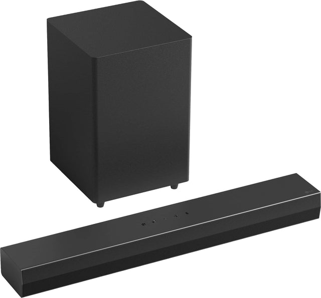 Front. LG - 2.1-Channel S35A Soundbar with Wireless Subwoofer, Dolby Audio and WOW Orchestra - Black.