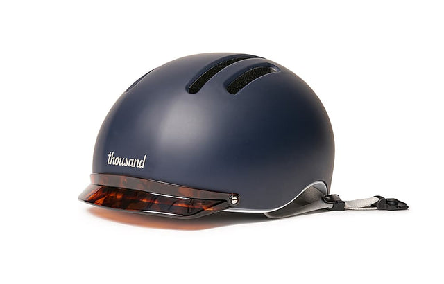 Angle. Thousand - Chapter Bike Helmet with MIPS - Navy.