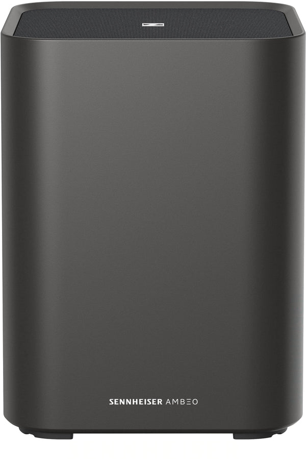 Sennheiser - AMBEO Sub 8” Subwoofer with 350W Class D Amplifier and immersive 3D Surround Sound - Black