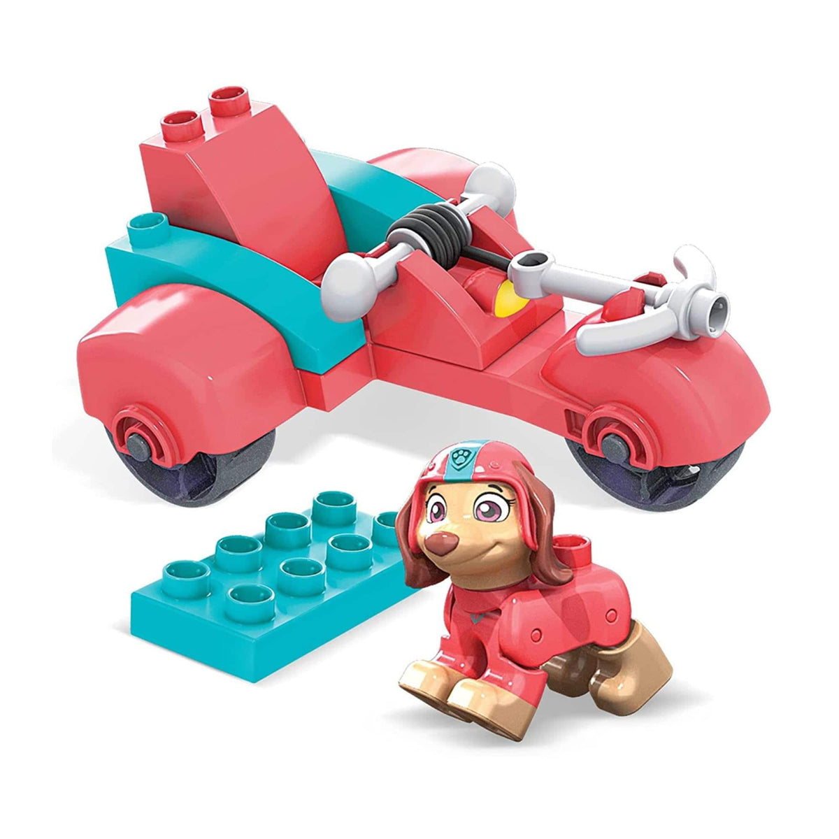 Fisher Price - PAW Patrol MEGA Bloks Liberty's City Scooter Toy Building Set - Red