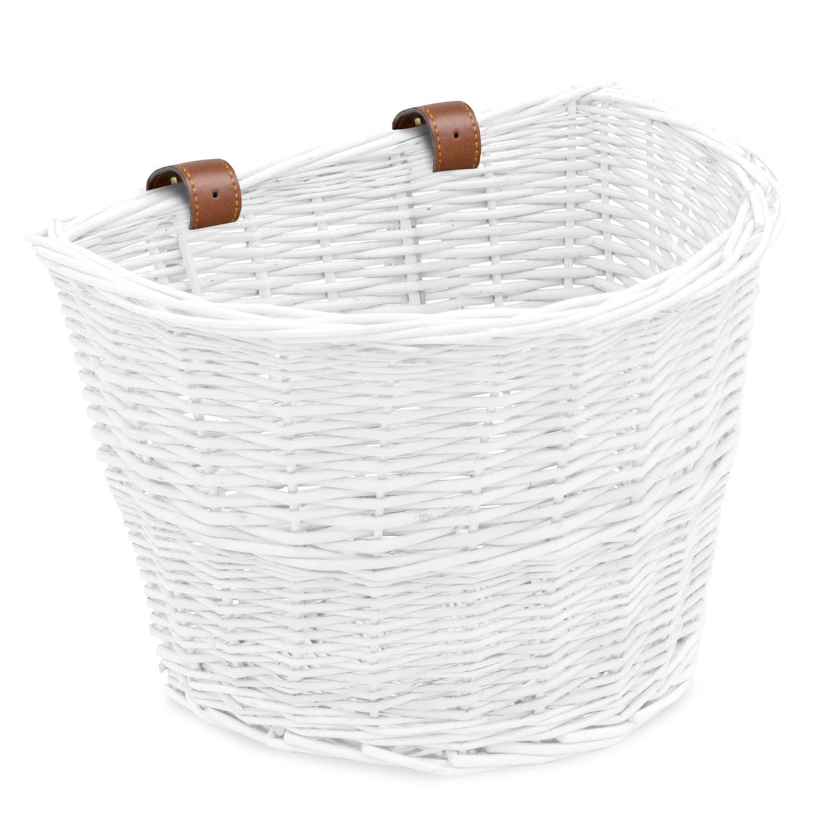 ProSource - Nantucket Bike Basket - White